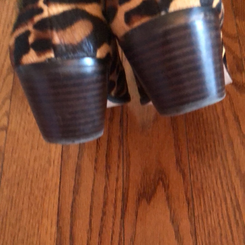 Sole society Calf hair animal print boots - Picture 7 of 8
